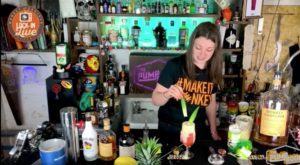 Monkey Shoulder live bar tender